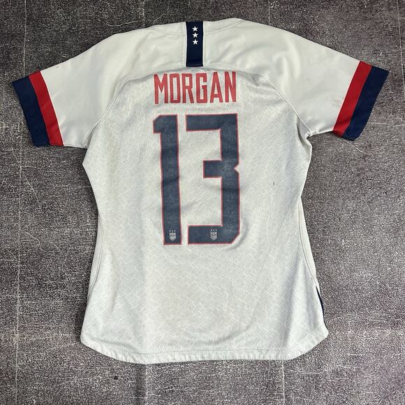 Women's Nike Dri Fit Team USA USWNT Alex Morgan Olympic World Cup Jersey Sz S - Picture 3 of 4